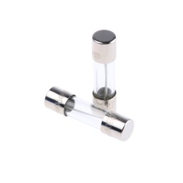 10 pcs - Littelfuse 250mA T Glass Cartridge Fuse, 5 x 20mm