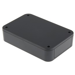 1 pcs - Takachi Electric Industrial PF Series Grey ABS Enclosure, IP40, Grey Lid, 150 x 100 x 35mm
