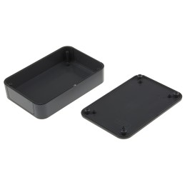 1 pcs - Takachi Electric Industrial PF Series Grey ABS Enclosure, IP40, Grey Lid, 150 x 100 x 35mm
