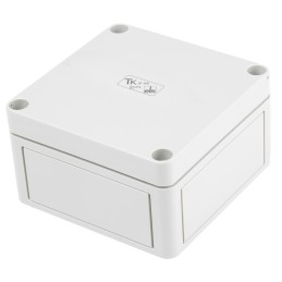 1 pcs - Spelsberg TK PS Series Grey Polystyrene Enclosure, IP66, Grey Lid, 110 x 110 x 66mm