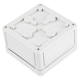 1 pcs - Spelsberg TK PS Series Grey Polystyrene Enclosure, IP66, Grey Lid, 110 x 110 x 66mm