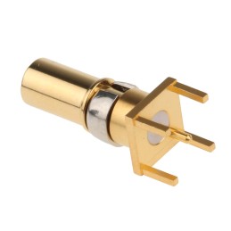 1 pcs - RS PRO , Straight , Male Gold , Copper Alloy , Backplane Connector Contact
