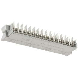 1 pcs - HARTING DIN 41612 48 Way 2.54mm Pitch, Right Angle Rectangular Connector, Plug