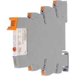1 pcs - Phoenix Contact PLC-RPT- 24DC/21/MS Series Interface Relay, DIN Rail Mount, 24V dc Coil, SPDT, 1-Pole