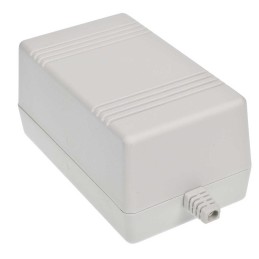 1 pcs - RS PRO Light Grey Polycarbonate Enclosure, IP30, 130 x 79 x 65mm