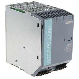 1 pcs - Siemens SITOP PSU300S Switch Mode DIN Rail Power Supply, 340 - 550V ac ac Input, 24V dc dc Output, 20A Output,