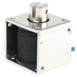 1 pcs - RS PRO Linear Solenoid, 6 V dc, 42.5 x 40.9 x 40.9 mm