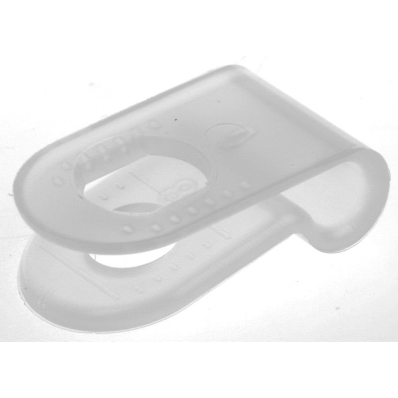 1 Bag of 100 - RS PRO Natural Nylon Cable Clamp, 5mm Max. Bundle