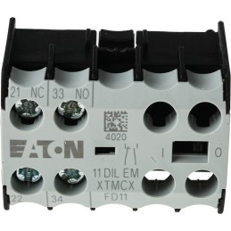 1 pcs - Eaton Auxiliary Contact, 2 Contact, 1NC + 1NO, Front Mount