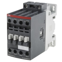 1 pcs - ABB AF Series Contactor, 110 V ac/dc Coil, 4-Pole, 55 A, 4NO, 690 V ac