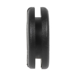 1 Bag of 100 - RS PRO Black PVC 9.5mm Cable Grommet for Maximum of 6.4mm Cable Dia.