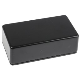 1 pcs - CAMDENBOSS 5000 Series Black Die Cast Aluminium Enclosure, IP54, Black Lid, 120 x 66 x 40mm