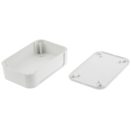 1 pcs - Takachi Electric Industrial PF Series White ABS Enclosure, IP40, White Lid, 100 x 150 x 45mm