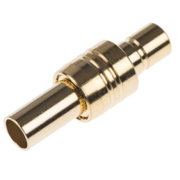 50 pcs - TE Connectivity, Plug Cable Mount SMB Connector, 50Ω, Crimp Termination, Straight Body