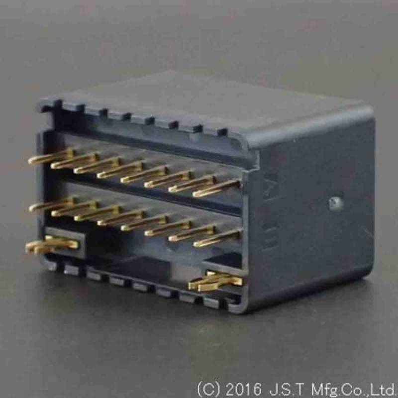 1 Pack of 2 - JST JFA J2000 Series PCB Header, 16 Contact(s), 2.5mm Pitch, 2 Row(s), Shrouded