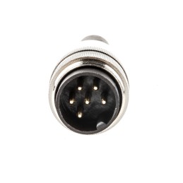 50 pcs - Lumberg, SV 6 Pole M16 Din Plug, DIN EN 60529, 5A, 250 V ac IP40, Screw On, Male, Cable Mount