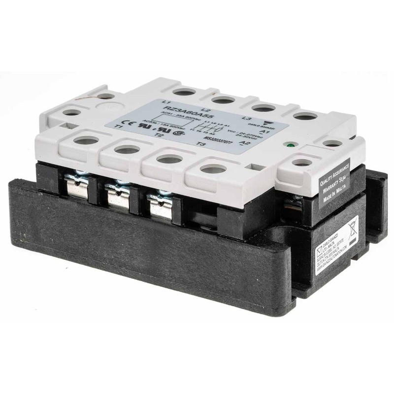 1 pcs - Carlo Gavazzi Solid State Relay, 55 A rms Load, Panel Mount, 660 V Load, 50 V dc, 275 V ac Control