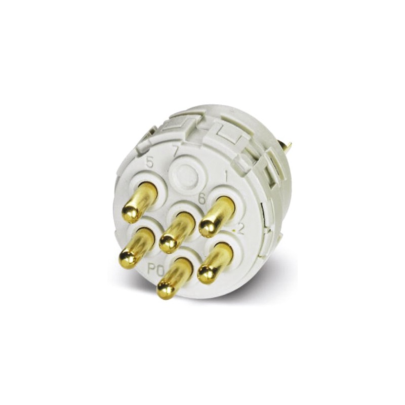 1 pcs - Male Connector Insert 12 Way for use with Circular Connector