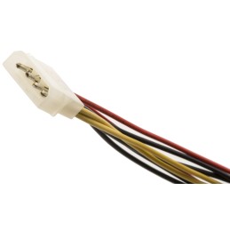 1 pcs - Roline 4 Way Male 4 Pin Molex to 4 Way Female 4 Pin Molex Wire to Board Cable, 300mm