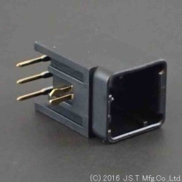 1 Pack of 2 - JST JFA J2000 Series Right Angle PCB Header, 3 Contact(s), 2.5mm Pitch, 1 Row(s), Shrouded