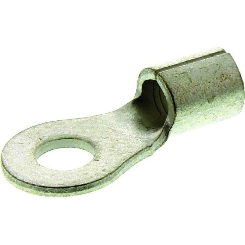 50 pcs - TE Connectivity, SOLISTRAND Uninsulated Ring Terminal, M10 Stud Size, 26.7mm² to 42.4mm² Wire Size