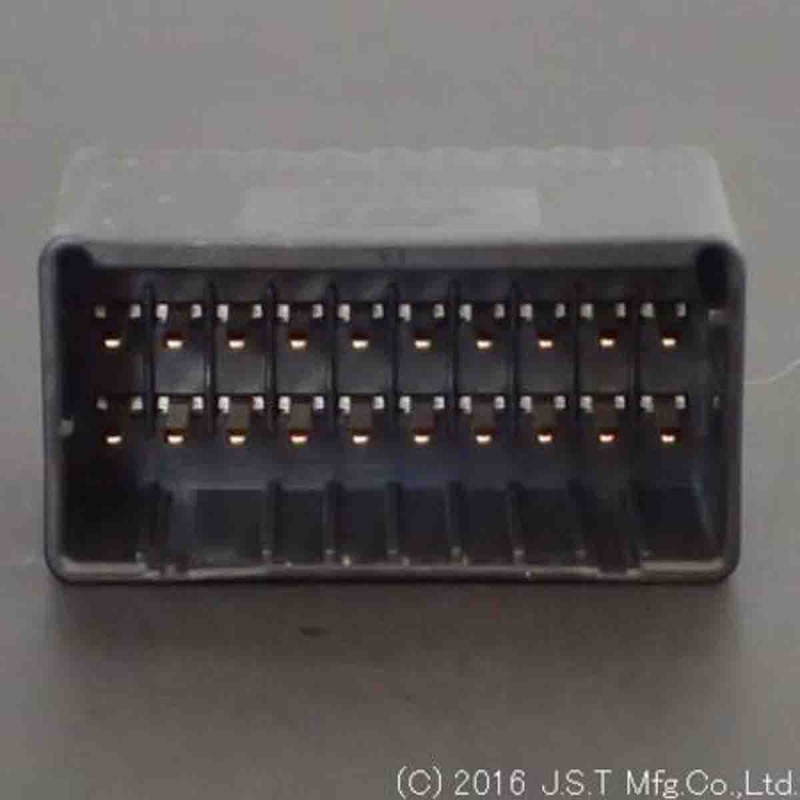 1 Pack of 2 - JST JFA J2000 Series PCB Header, 20 Contact(s), 2.5mm Pitch, 2 Row(s), Shrouded