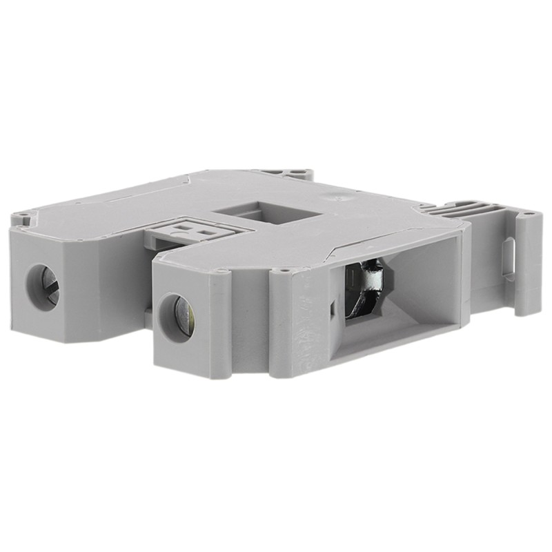 1 Pack of 2 - Phoenix Contact UT 35 Series Grey Feed Through Terminal Block, 1.5 - 50mm², Single-Level, Screw Termination, ATEX