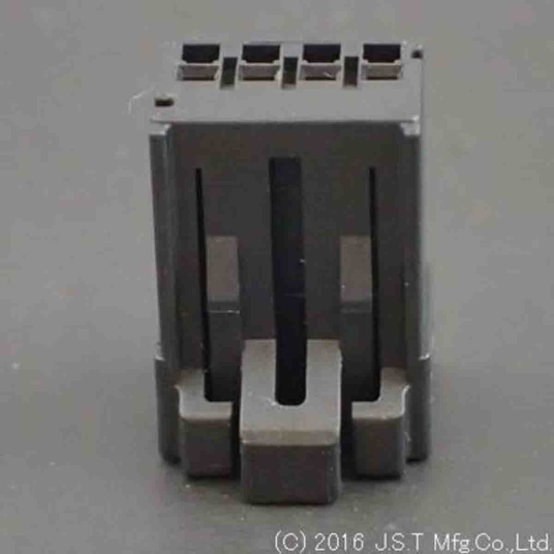 1 Pack of 20 - JST, J2000 Female PCB Connector Housing, 2.5mm Pitch, 4 Way, 1 Row