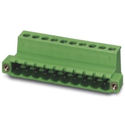 50 pcs - Phoenix Contact 5.08mm Pitch 6 Way Pluggable Terminal Block, Inverted Plug, Cable Mount, Screw Termination