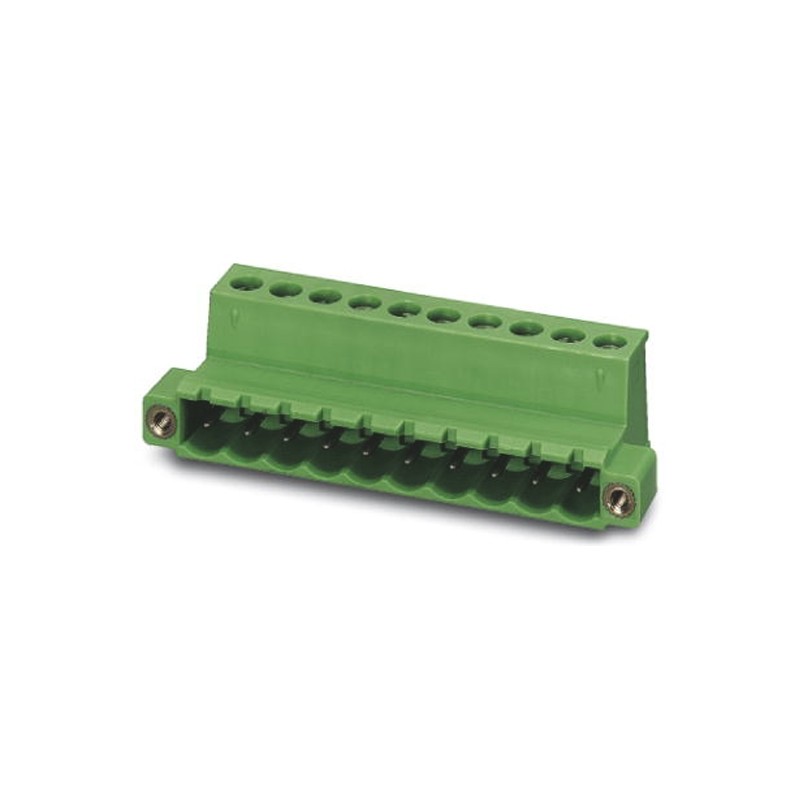 50 pcs - Phoenix Contact 5.08mm Pitch 6 Way Pluggable Terminal Block, Inverted Plug, Cable Mount, Screw Termination