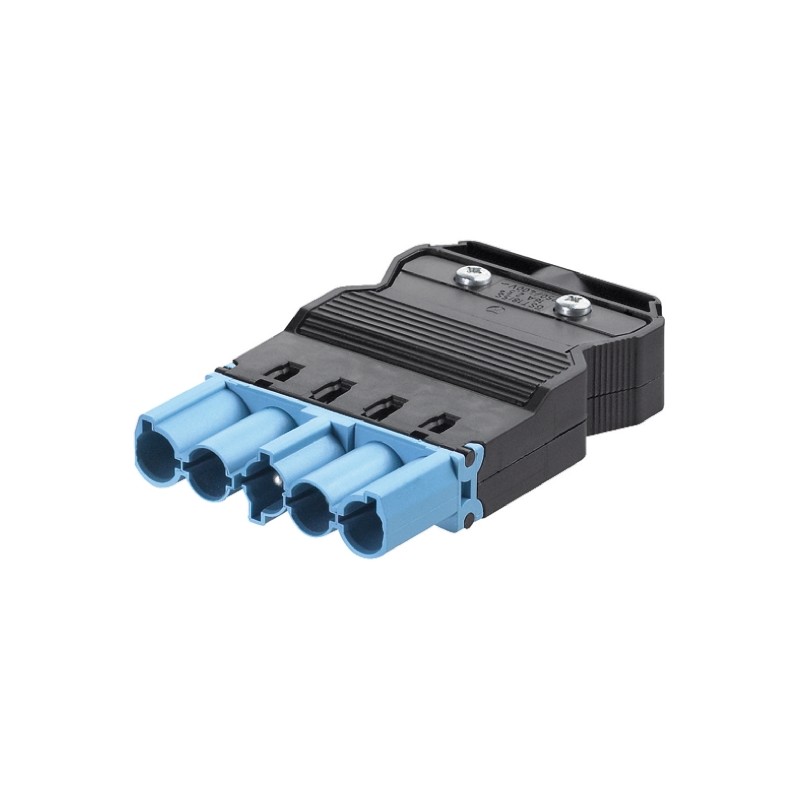 50 pcs - Wieland GST18i5 Series Mini Connector, 5-Pole, Male, Cable Mount, 20A, IP20