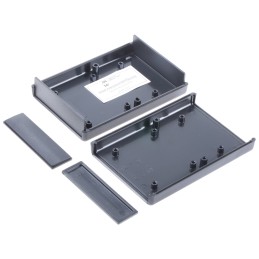 1 pcs - Hammond 1593 Black ABS Enclosure, 110 x 75 x 25mm