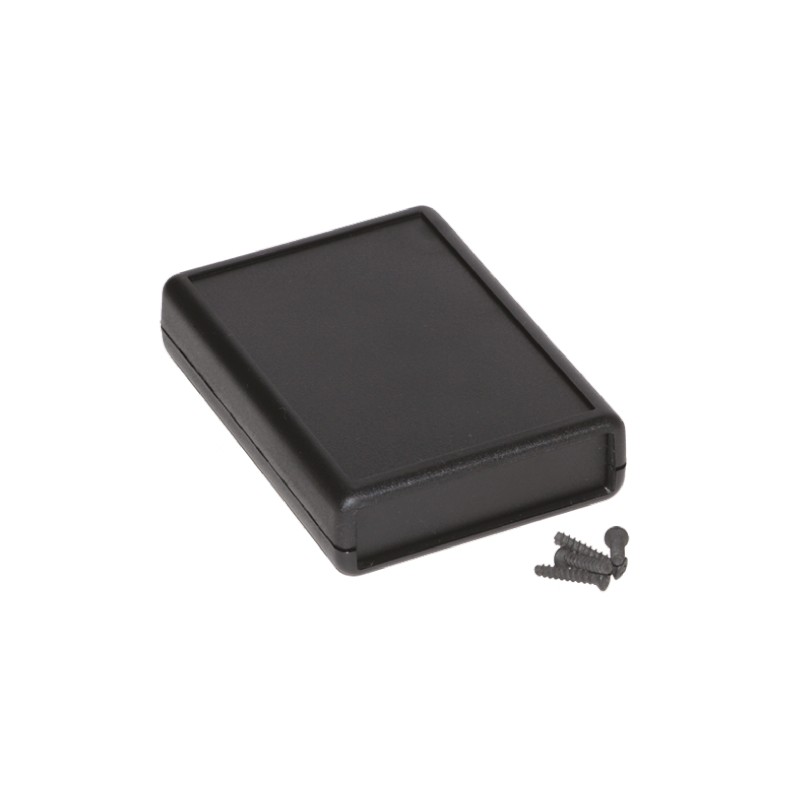 1 pcs - Hammond 1593 Black ABS Enclosure, 91 x 66 x 21mm