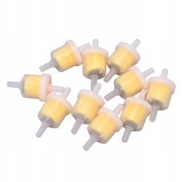 10pcs universal in-line fuel filter