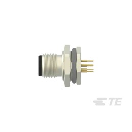 1 pcs - TE Connectivity Circular Connector, 8 Contacts, Rear Mount, M12 Connector, Plug, Male, IP67