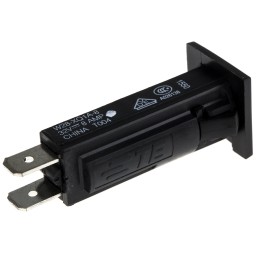 100 pcs - TE Connectivity Thermal Circuit Breaker - W28 SP Pole 32 V dc, 250 V ac Voltage Rating Panel Mount, 8A Current Rating