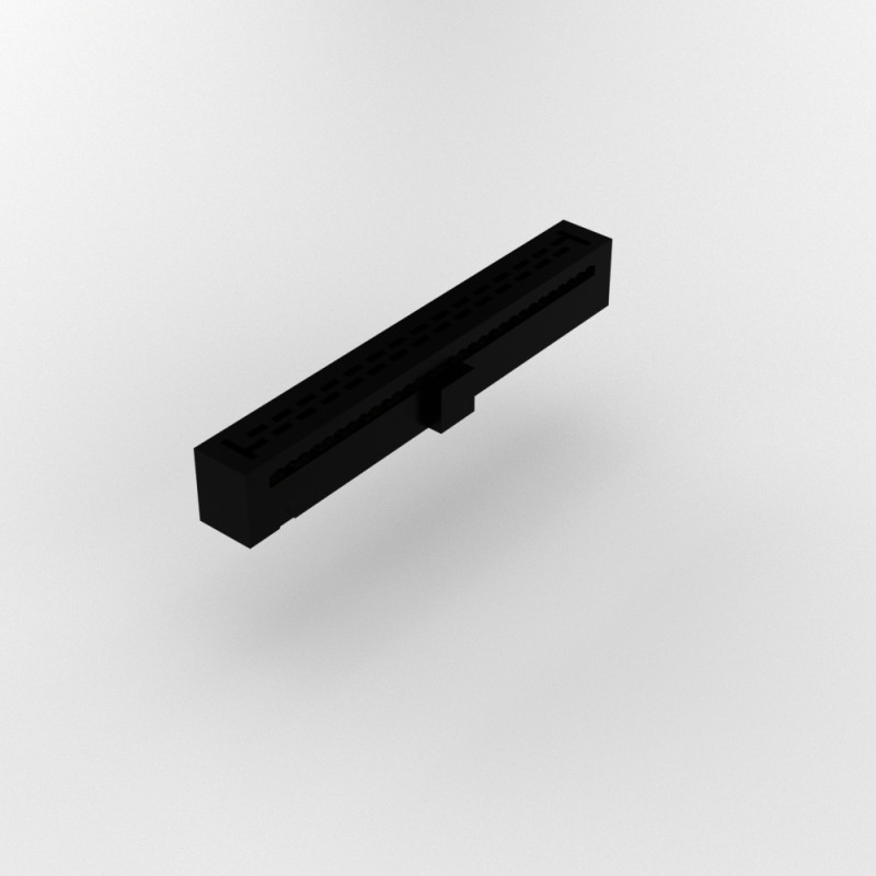 1 pcs - Samtec TCSD Series IDC Socket, 3.175mm Length, Tiger Eye IDC to Tiger Eye IDC