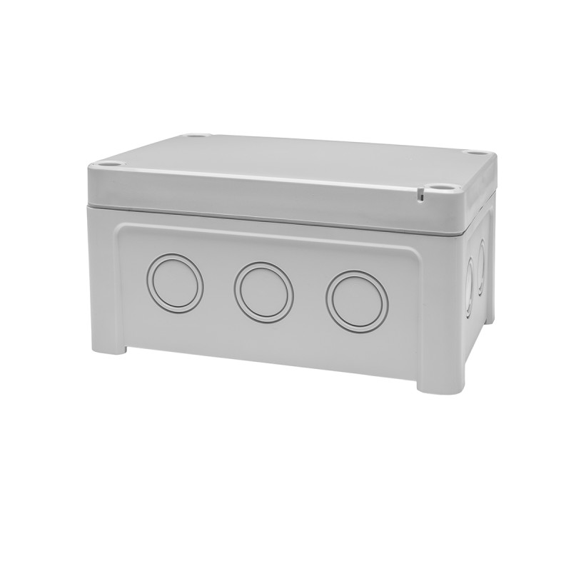 1 pcs - RS PRO Grey Polycarbonate General Purpose Enclosure, IP65, Grey Lid, 130 x 95 x 65mm