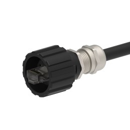 50 pcs - TE Connectivity 2362760 Series Plug RJ45 Connector, Cable Mount, Cat5e