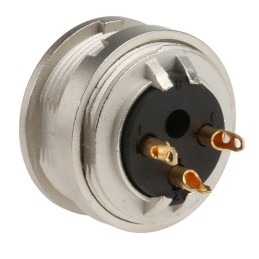 50 pcs - Lumberg, KFV 3 Pole M16 Din Socket, DIN EN 60529, 5A, 250 V ac IP40, Screw On, Female, Panel Mount