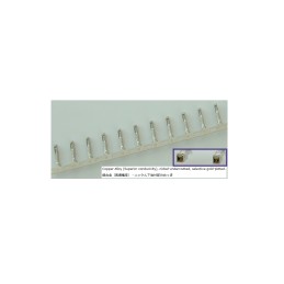 1 Pack of 30 - JST J2000 Series Male Crimp Terminal, 28 - 24AWG Max