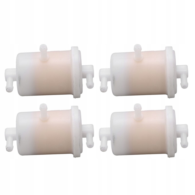 4 pcs fuel filter white metal gas fuel filter replacement QV