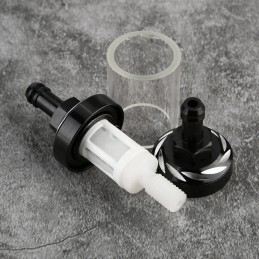 Universal 8mm petrol fuel filter for motorcycles