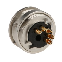 50 pcs - Lumberg, KFV 5 Pole M16 Din Socket, DIN EN 60529, 5A, 60 V ac IP40, Female, Panel Mount
