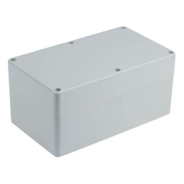 1 pcs - CAMDENBOSS 2000 Series Grey ABS Enclosure, IP54, Grey Lid, 190 x 110 x 90mm