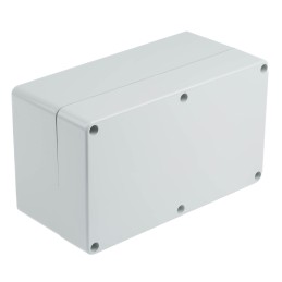 1 pcs - CAMDENBOSS 2000 Series Grey ABS Enclosure, IP54, Grey Lid, 190 x 110 x 90mm