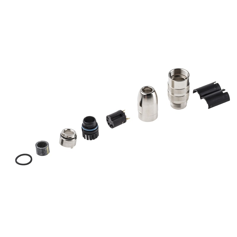 50 pcs - Lumberg 5 Pole Din Socket, DIN EN 60529, 5A, 60 V ac IP68, Female, Cable Mount