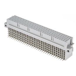 19 pcs - ERNI ERNIPRESS 160 Way 2.54mm Pitch, Type TE Class C2, 5 Row, Right Angle DIN 41612 Connector, Socket