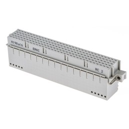 19 pcs - ERNI ERNIPRESS 160 Way 2.54mm Pitch, Type TE Class C2, 5 Row, Right Angle DIN 41612 Connector, Socket