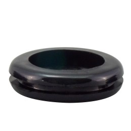 1 Bag of 50 - RS PRO Black PVC 31.7mm Cable Grommet for Maximum of 25mm Cable Dia.
